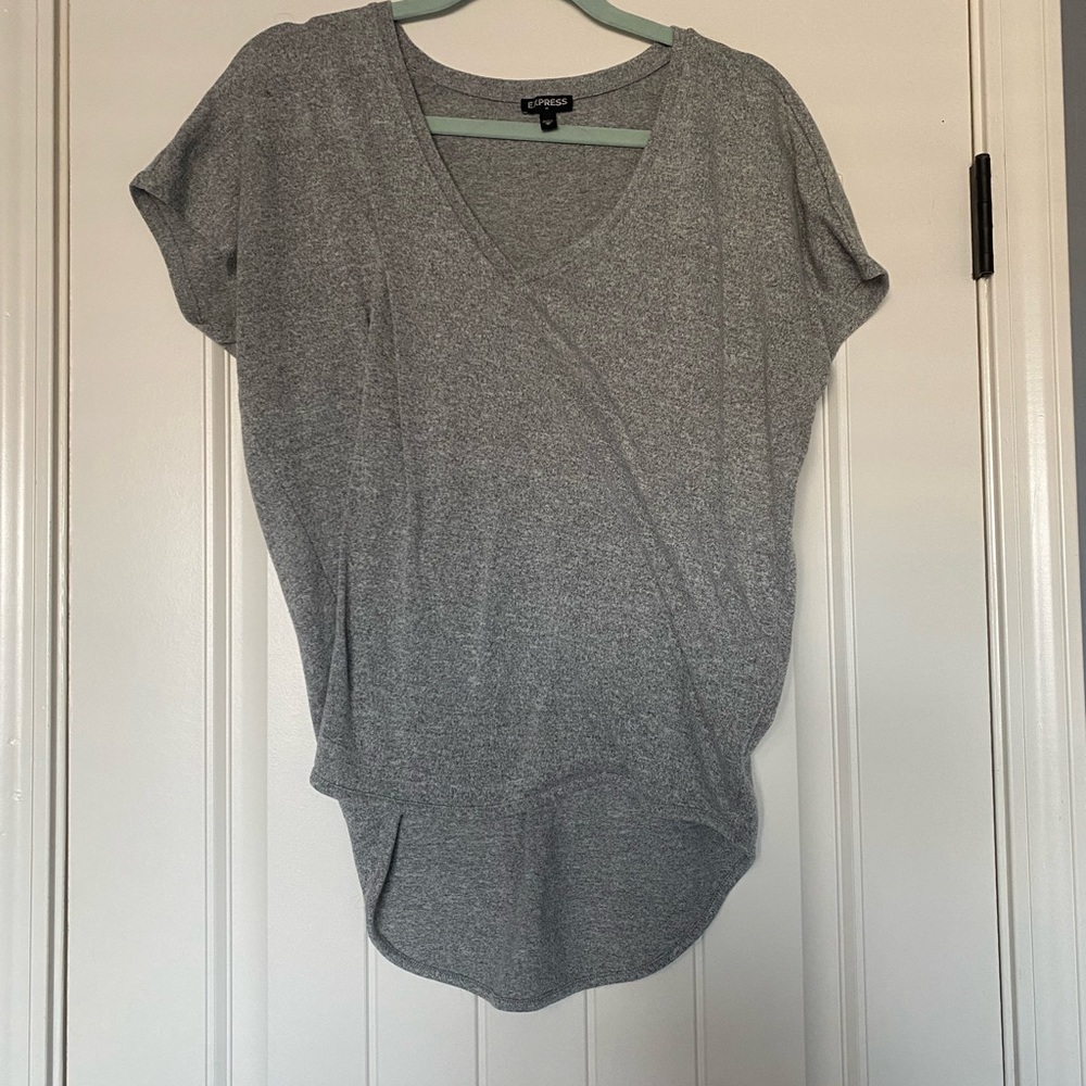 Express sweater material blouse